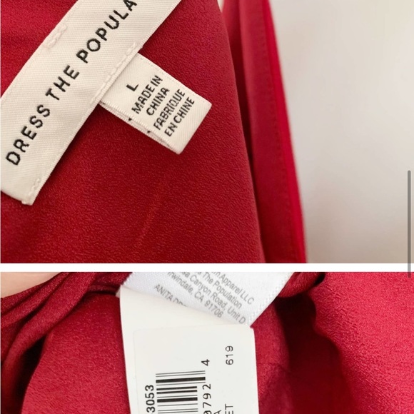 NWT Dress the Population Large - Picture 4 of 5